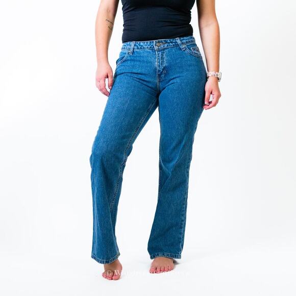 Vintage Harley-Davidson Mid Rise Denim Riding Jeans - Picture 1 of 12